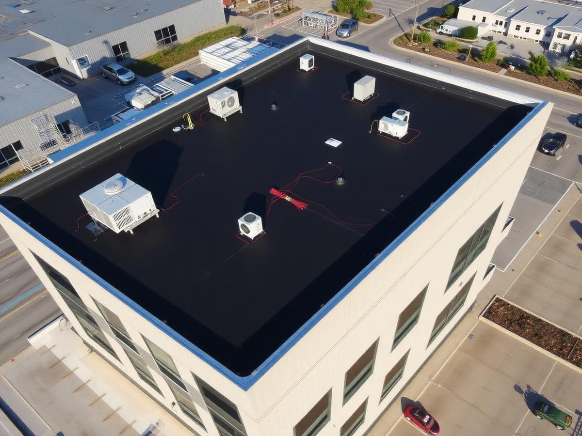 Flat Roofing example