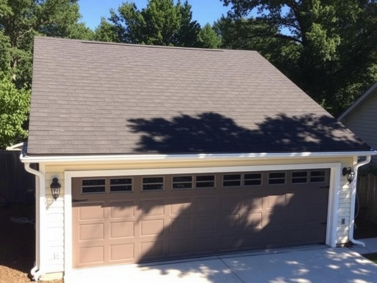 Garage Roof Replacement — demonstration image